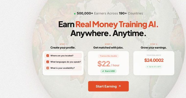 Página oficial da Invent Money mostrando os 3 passos para começar a ganhar